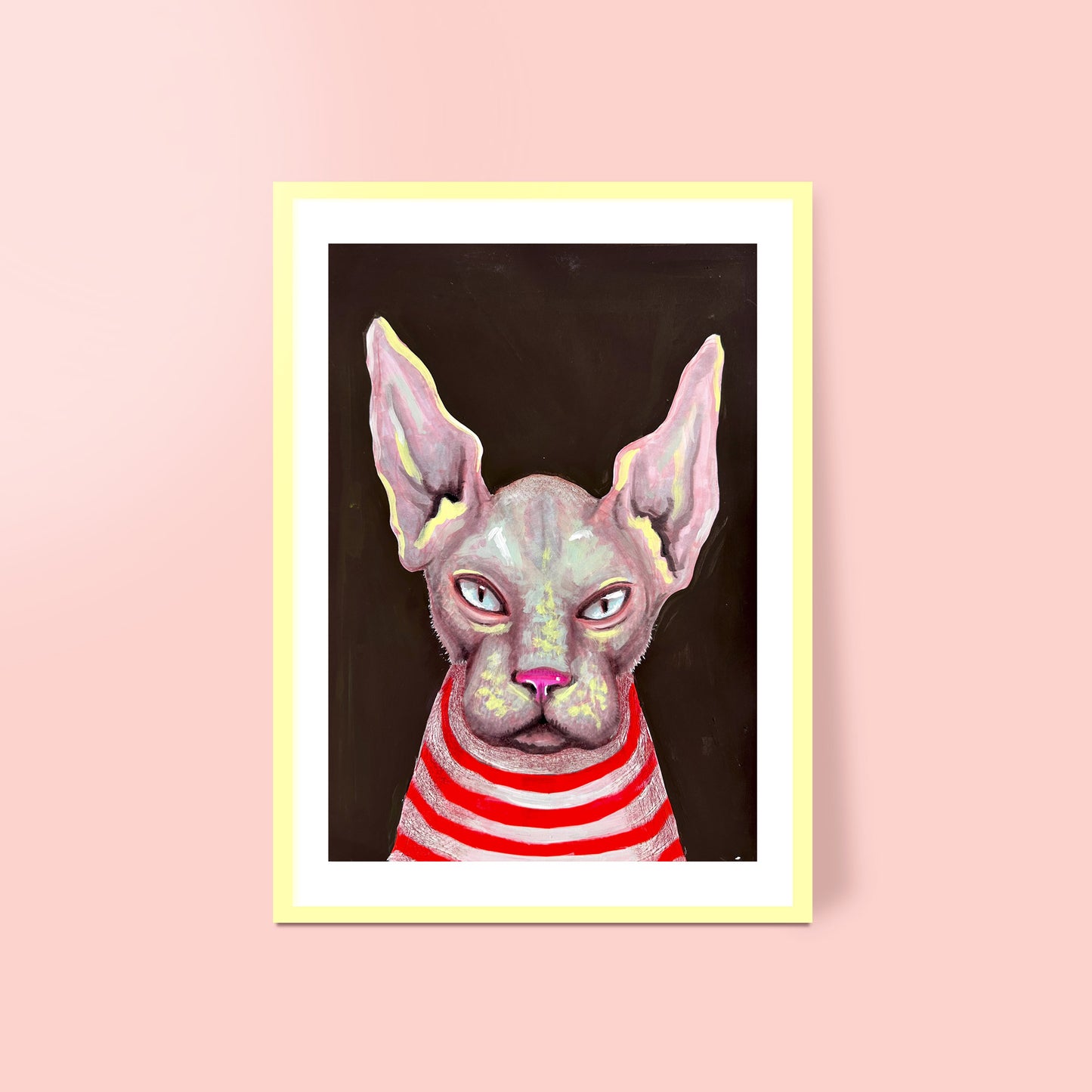 A cat - LIMITED EDITION - Fine Art Giclée Print